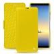 硬质真皮保护套 Samsung Galaxy Note8 - Jaune fluo