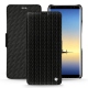 Lederschutzhülle Samsung Galaxy Note8 - Abaca nero