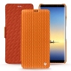 Capa em pele Samsung Galaxy Note8 - Abaca arancio