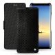 Samsung Galaxy Note8 leather case - Serpent nero
