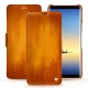 Housse cuir Samsung Galaxy Note8 - Orange Patine