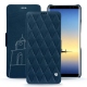 Capa em pele Samsung Galaxy Note8 - Blu mediterran - Couture