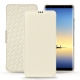 Lederschutzhülle Samsung Galaxy Note8 - Blanc PU