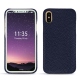 Capa em pele Apple iPhone X - Cobalt ( Pantone 2766C ) 