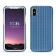 Lederschutzhülle Apple iPhone X - Abaca ishia