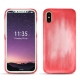 硬质真皮保护套 Apple iPhone X - Rose Patine