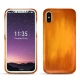 硬质真皮保护套 Apple iPhone X - Orange Patine