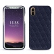硬质真皮保护套 Apple iPhone X - Cobalt - Couture ( Pantone 2766C ) 