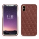 Capa em pele Apple iPhone X - Passion vintage - Couture