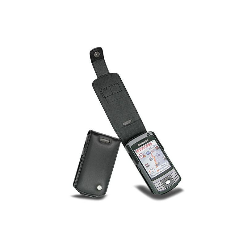 硬质真皮保护套 Samsung SGH-G810  - Noir ( Nappa - Black ) 