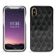 Lederschutzhülle Apple iPhone X - Onyx - Couture