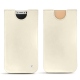 가죽 커버 Apple iPhone X - Blanc (  Nappa - White ) 