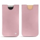 Lederschutzhülle Apple iPhone X - Rose ( Nappa - Pantone 2365C ) 