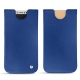 Lederschutzhülle Apple iPhone X - Bleu océan ( Nappa - Pantone 293C ) 