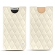 Custodia in pelle Apple iPhone X - Blanc - Couture ( Bologna - White ) 