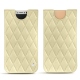 Capa em pele Apple iPhone X - Beige - Couture ( Nappa - Pantone 7502C ) 
