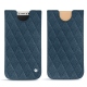 가죽 커버 Apple iPhone X - Indigo - Couture ( Pantone 303U ) 