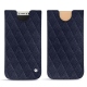 가죽 커버 Apple iPhone X - Cobalt - Couture ( Pantone 2766C ) 