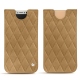 Funda de piel Apple iPhone X - Sable vintage - Couture