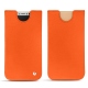 Capa em pele Apple iPhone X - Orange fluo