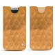 Pochette cuir Apple iPhone X - Or Maïa - Couture
