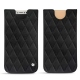 Funda de piel Apple iPhone X - Negre poudro - Couture