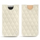 Capa em pele Apple iPhone X - Blanc escumo - Couture