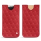 Capa em pele Apple iPhone X - Rouge troupelenc - Couture