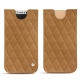 가죽 커버 Apple iPhone X - Castan esparciate - Couture
