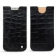 가죽 커버 Apple iPhone X - Crocodile nero