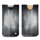 가죽 커버 Apple iPhone X - Gris Patine