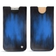 Capa em pele Apple iPhone X - Bleu Patine
