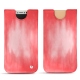 Lederschutzhülle Apple iPhone X - Rose Patine