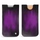 Lederschutzhülle Apple iPhone X - Violet Patine