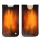 Funda de piel Apple iPhone X - Fauve Patine