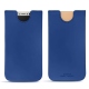 가죽 커버 Apple iPhone X - Bleu Océan PU