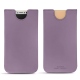 Capa em pele Apple iPhone X - Lilas PU