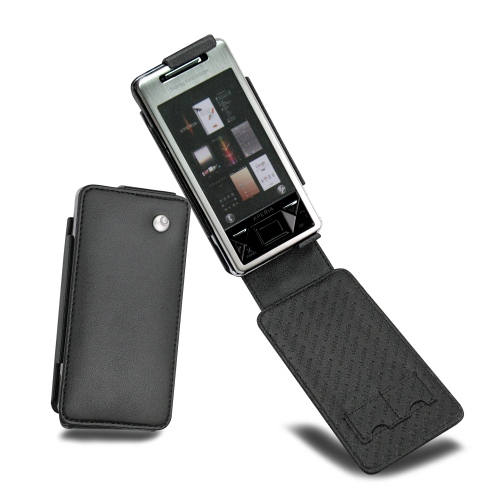 Sony Ericsson Xperia X1  leather case