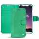 Funda de piel Apple iPhone X - Menthe vintage ( Pantone 562C ) 
