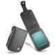 Housse cuir Fujitsu-Siemens Loox N100 - N110  - Noir ( Nappa - Black ) 