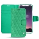 Capa em pele Apple iPhone X - Menthe vintage - Couture