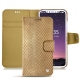 Housse cuir Apple iPhone X - Serpent sabbia