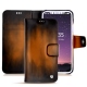 가죽 커버 Apple iPhone X - Marron Patine