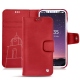 Housse cuir Apple iPhone X - Rouge troupelenc