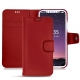 Capa em pele Apple iPhone X - Rouge PU
