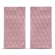 자석 고정 시스템이 장착된 소프트 안경집 - Griffe 1 - Rose - Couture ( Nappa - Pantone 2365C ) 