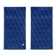 자석 고정 시스템이 장착된 소프트 안경집 - Griffe 1 - Bleu océan - Couture ( Nappa - Pantone 293C ) 