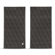 软形眼镜盒带磁铁吸盖 - Griffe 1 - Anthracite - Couture ( Pantone 424C ) 
