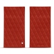软形眼镜盒带磁铁吸盖 - Griffe 1 - Papaye - Couture ( Pantone 180C ) 