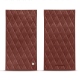 Weiches Brillenetui mit Magent - Griffe 1 - Passion vintage - Couture